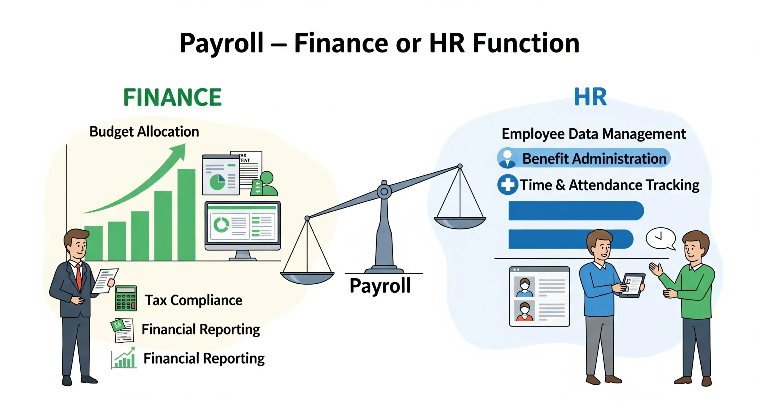 Payroll HRD vs Keuangan