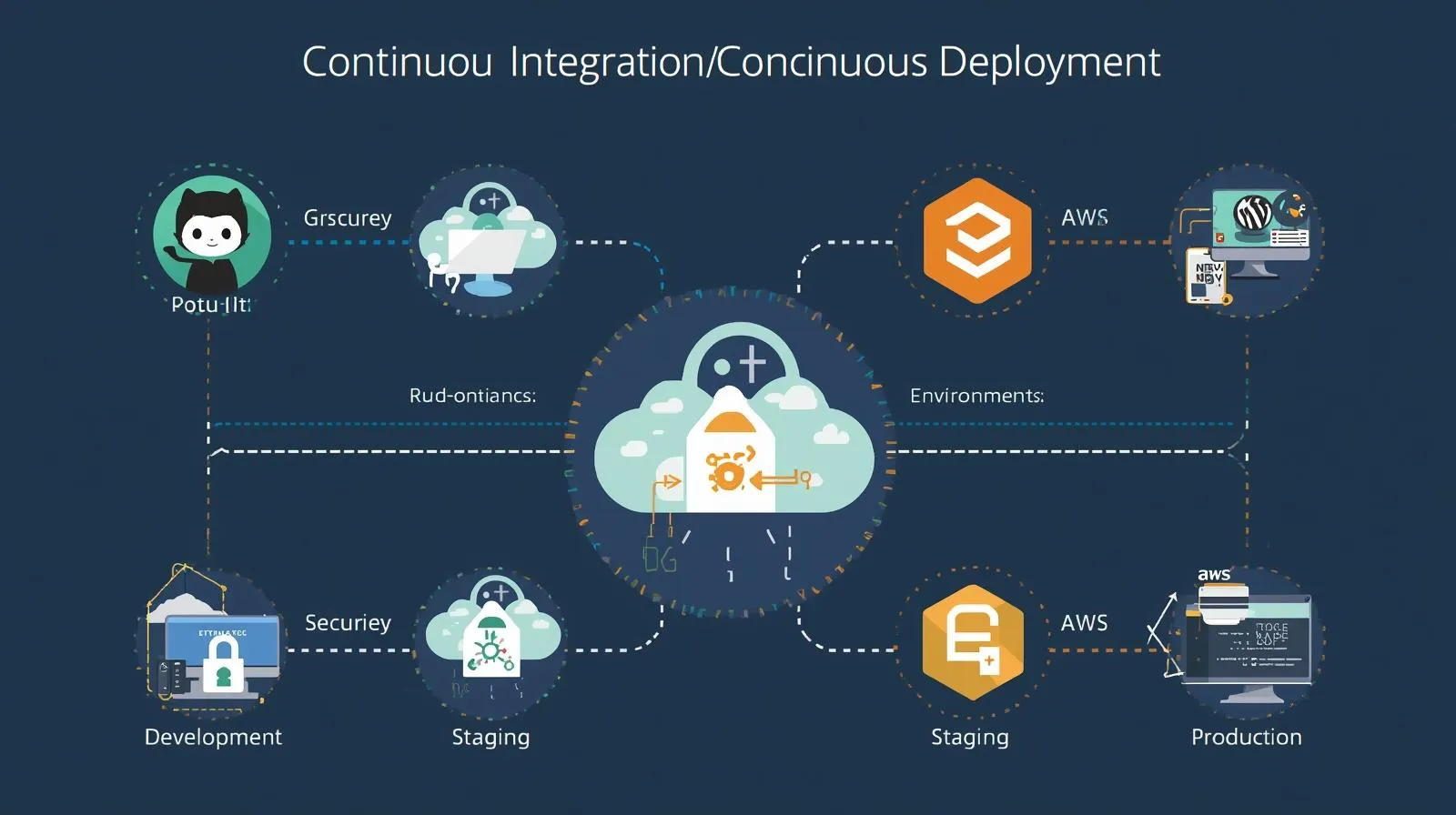 CI_CD dengan GitHub Actions dan AWS OIDC untuk Multi-Environment Deployment