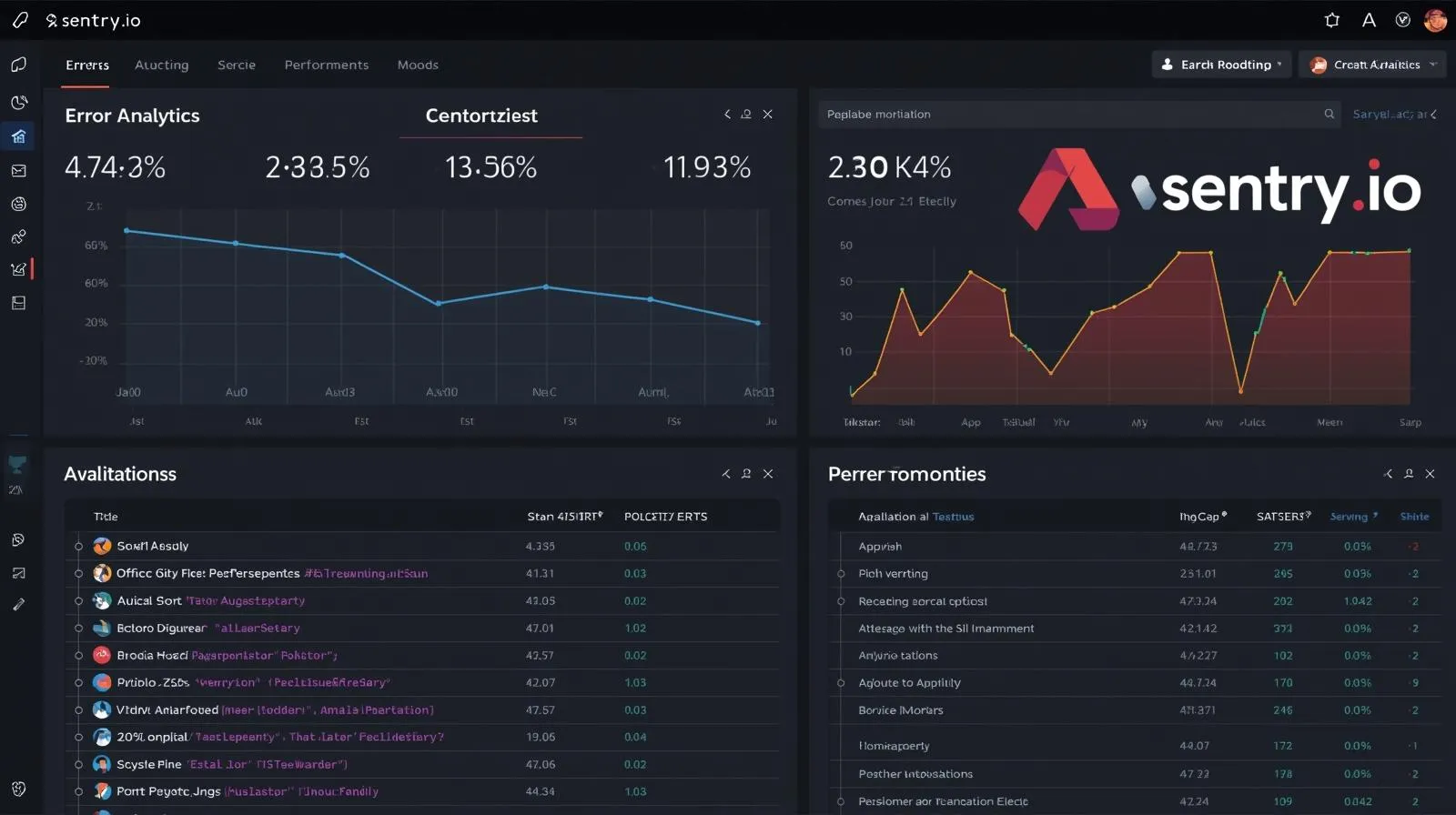 Platform monitoring aplikasi modern - Visualisasi error analytics dan stack traces
