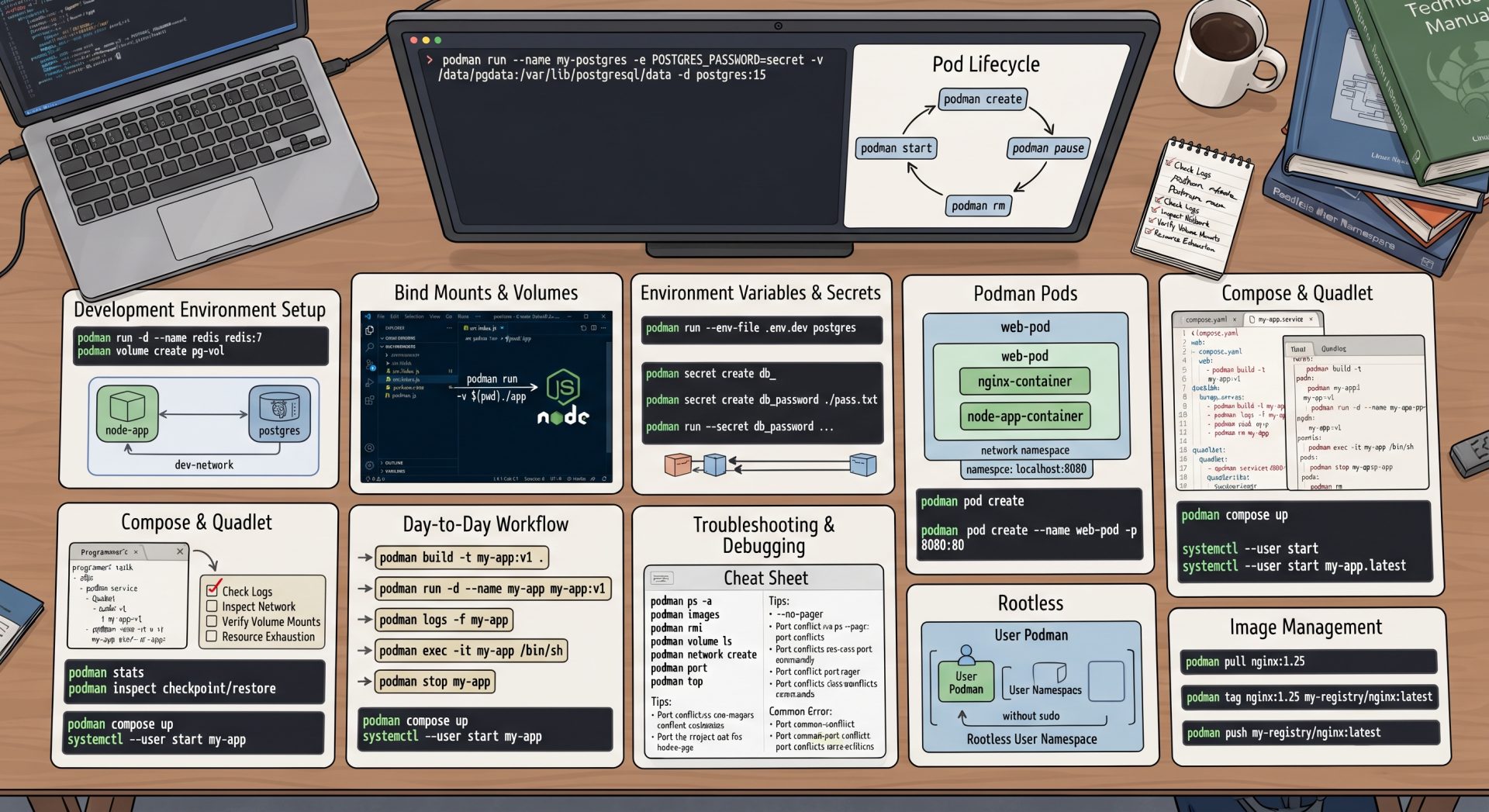 Tutorial Podman Praktis: Untuk Programmer & DevOps