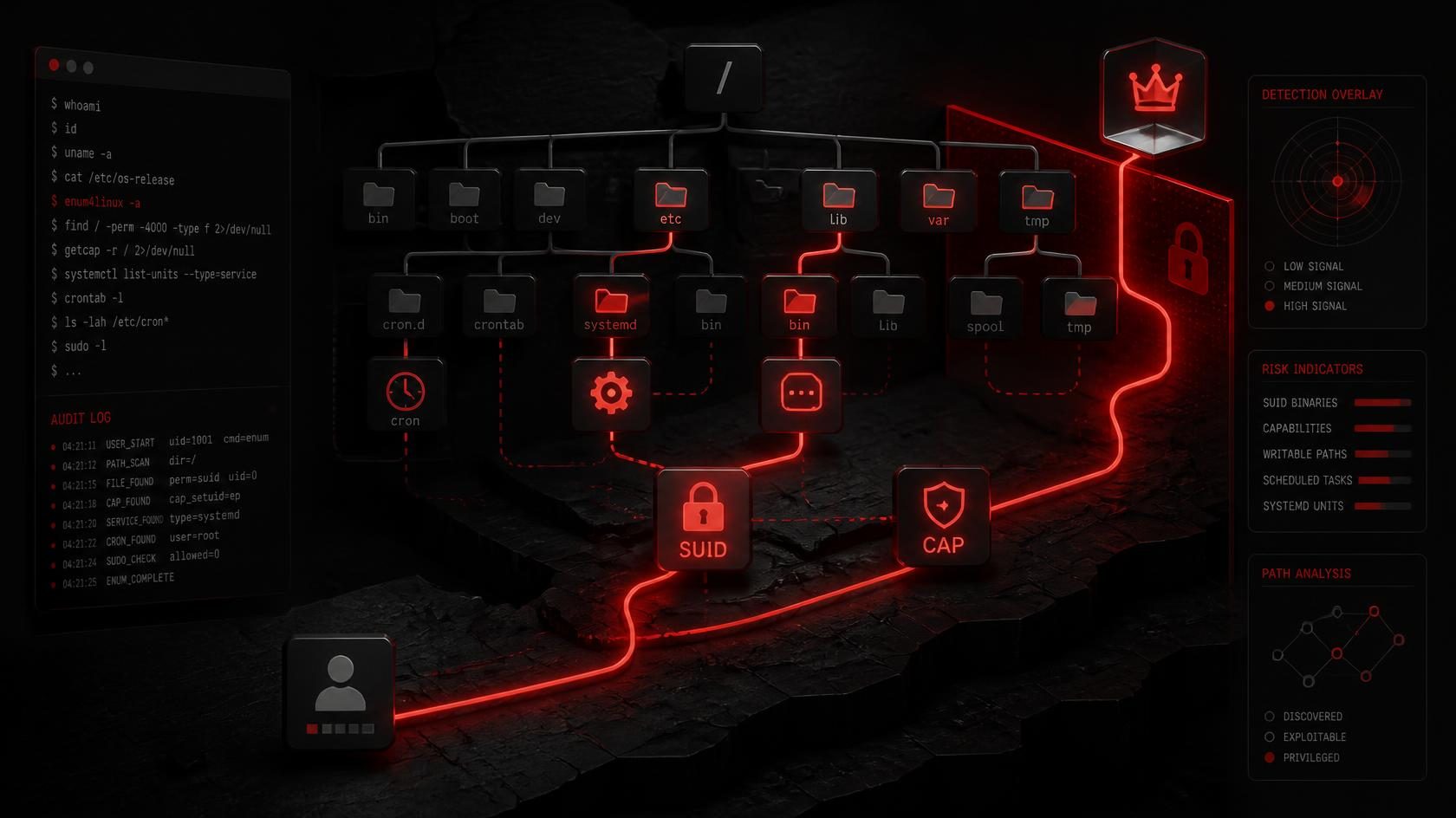 #13 LinPEAS Cheat Sheet: Linux Privilege Escalation Enumeration untuk Security Assessment